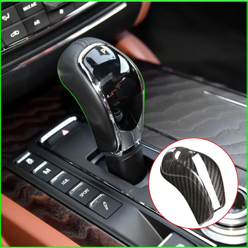 For 13-18 Maserati Ghibli/Quattroporte/Levante Gear Shift Head Cover Trim Frame Garnish Sticker Accessories Car Styling Interior