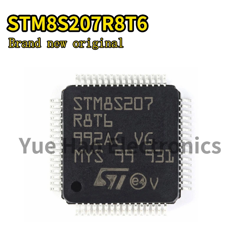 

STM8S207R8T6 STM STM8 STM8S STM8S207 STM8S207R STM8S207R8 IC MCU 8BIT 64KB FLASH LQFP-64