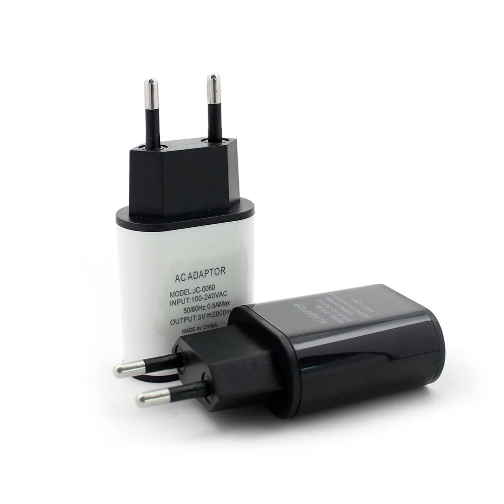 Ac dc 5 v 2a adaptador de alimentação fonte usb carregador adaptador de viagem para o telefone móvel 5 volts fonte de alimentação usb transformador