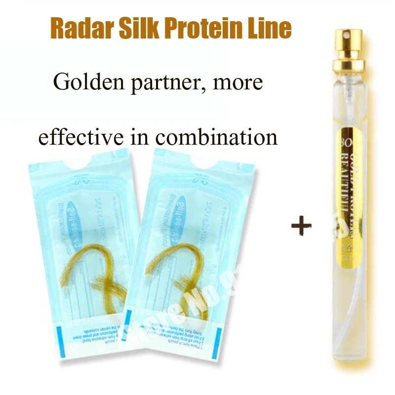 Linha facial do peptide da proteína do colágeno da linha do radar do ácido hialurónico do elevador da linha que esculpe para o elevador da cara com linha do radar