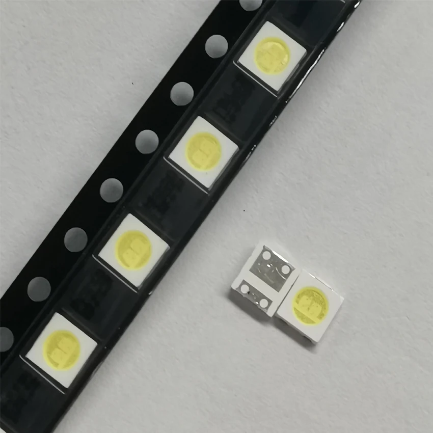 100PCS/Lot SMD LED 3535 6V 1.8W Cold White High Power For LCD/TV Backlight Application