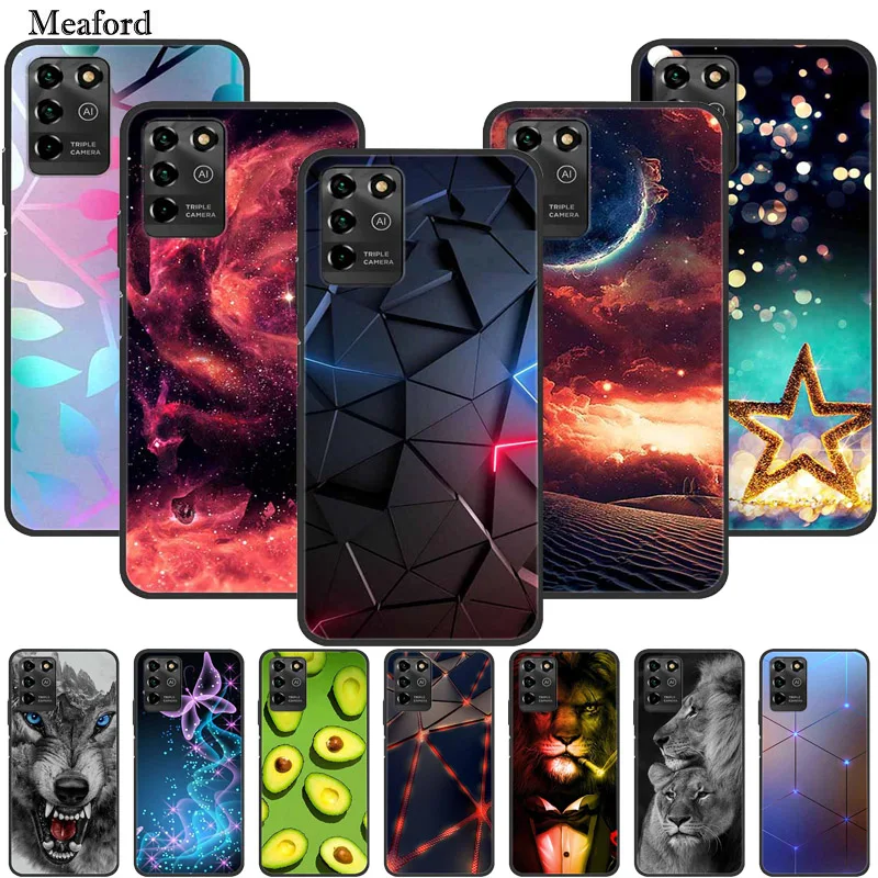 Para ZTE Blade V30 Vita Funda de lujo de silicona TPU Funda suave de teléfono para Blade V30 Vita Funda a prueba de golpes Coque de dibujos animados