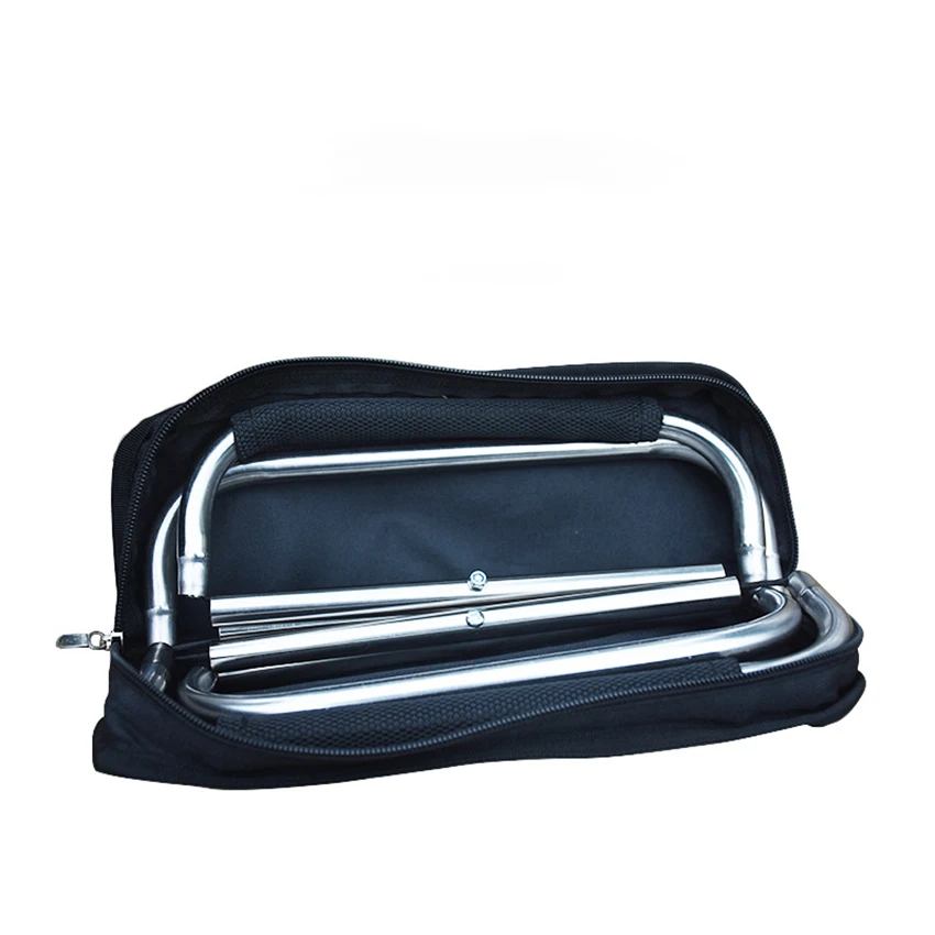 Folding Camping Stool, Compact Zipper Bag Size Travel Outdoor Folding Stool, Banquinho portátil para Camping Caminhadas Picnic Garden BBQ
