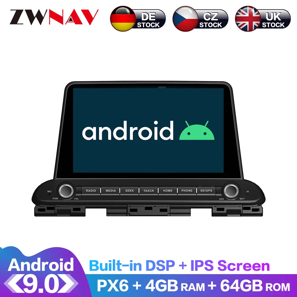 

Android 10 IPS экран PX6 DSP для Kia CERATO 4 Forte K3 2018 2019 автомобильный без DVD GPS мультимедийный плеер головное устройство радио аудио стерео