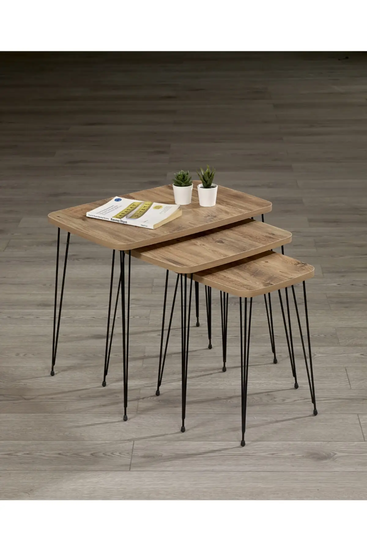 Fancy Zigon Coffee Table pcs set Atlantik Pine