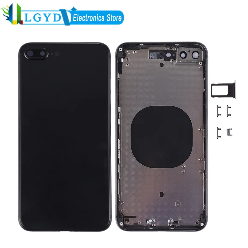 For iPhone 8 Plus Back Housing Cover Replacement Repair Spare Parts