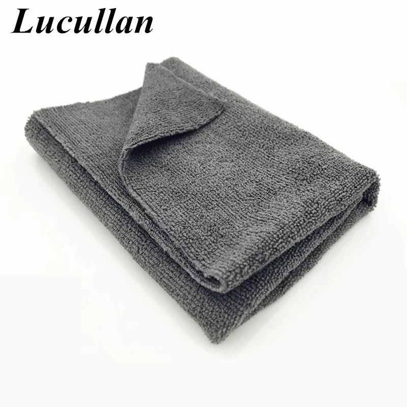 Lucullan Quality Basic Towel 40X40CM Edgeless Scratch Free 300GSM Microfiber Cloth For Coating, Waxing, Detailing and Wiping