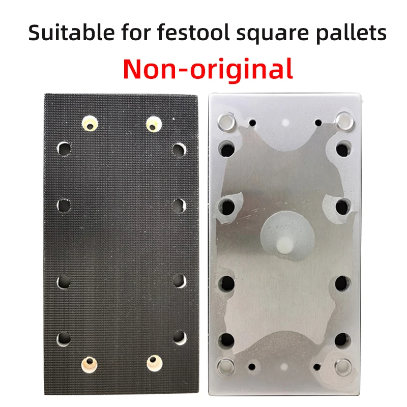 

Rectangular Dry Grinder Tray 95/180mm Sandpaper Machine Base Is Suitable For FESTOOL Electric Pneumatic Tools