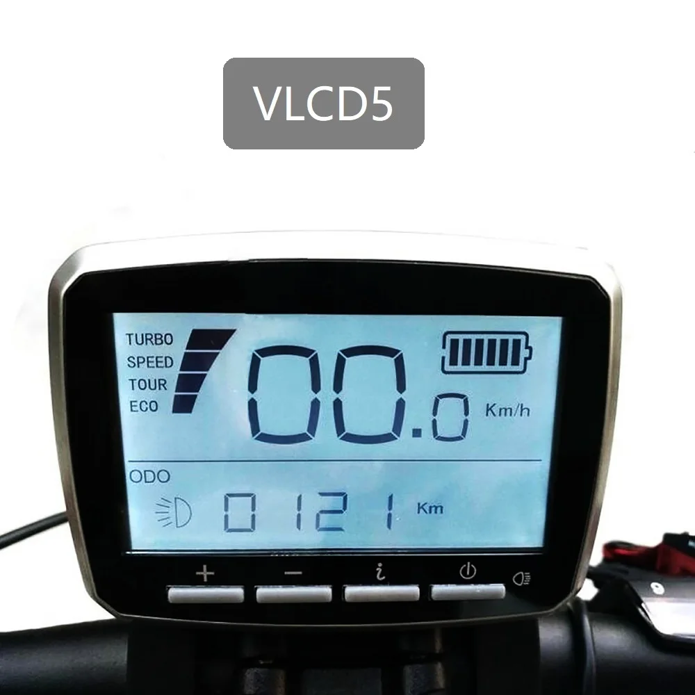 SOMEDAY Electric Bicycle TSDZ2 VLCD5 Display With USB Plug 6pin/8pin For TONGSHENG Mid Drive Motor Kit  Accessories