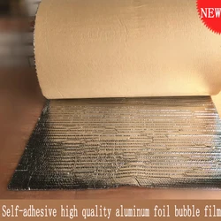 Aluminum Foil Bubble With viscose Heat Insulation FilmVibration, moisture and sound insulation for Roof and Sun Room, 3sqm/lot