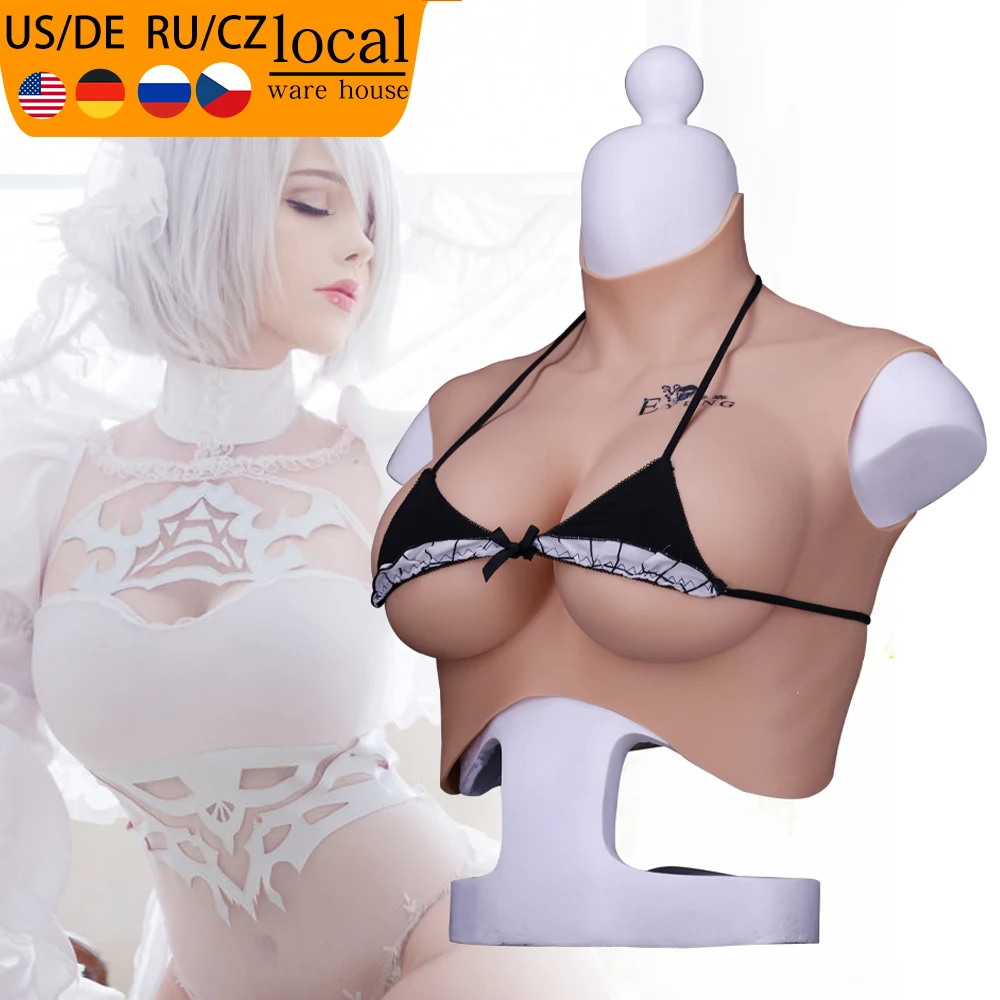 Eyung 7th Generation No Oil Artificial Silicone Breast Forms Fake Boobs Breasts Tits For Above 200kg Crossdresser Drag Queen