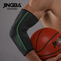 JINGBA SUPPORT 1PCS Nylon Elbow support knee protector Volleyball Basketball +Wristband boxing hand wraps Support+Ankle support