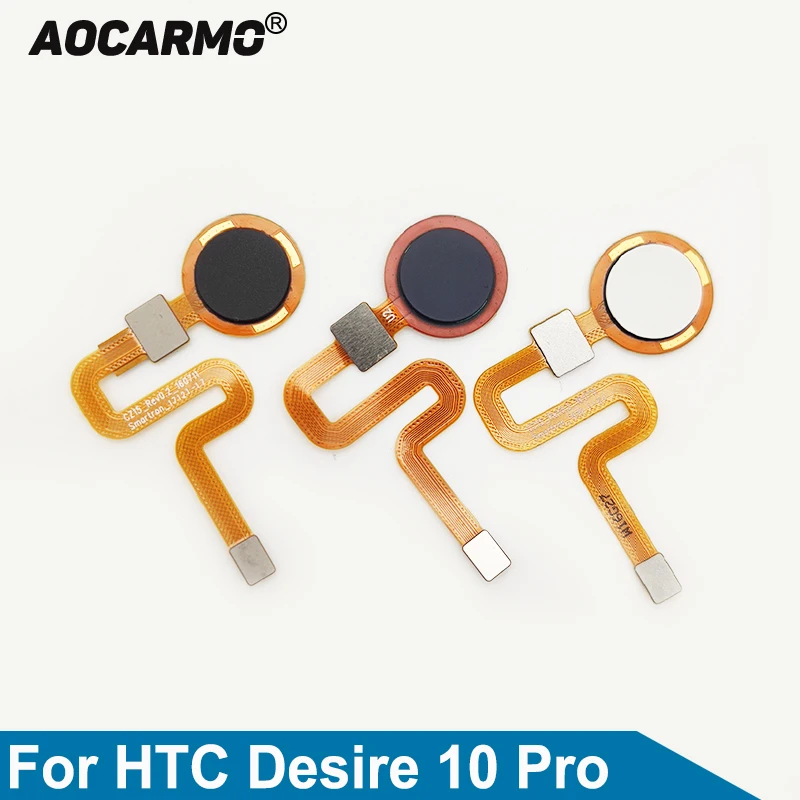 

Aocarmo For HTC Desire 10 Pro Home Button Fingerprint Sensor Touch ID Flex Cable Replacement