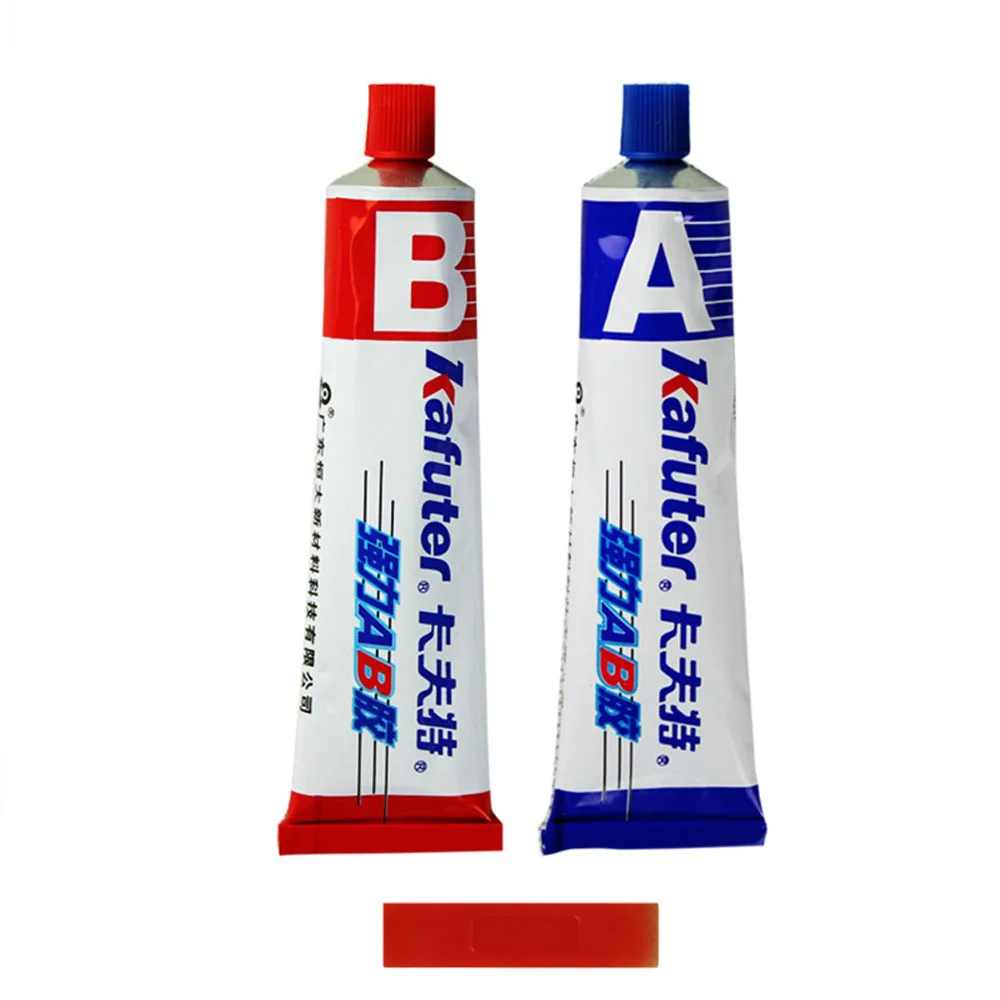 1 set AB Glue A+B Quick-drying Adhesive Strong Dry Curing for Metal Plastic Wood Glass High Strong Adhesive Liquid Glue 70G