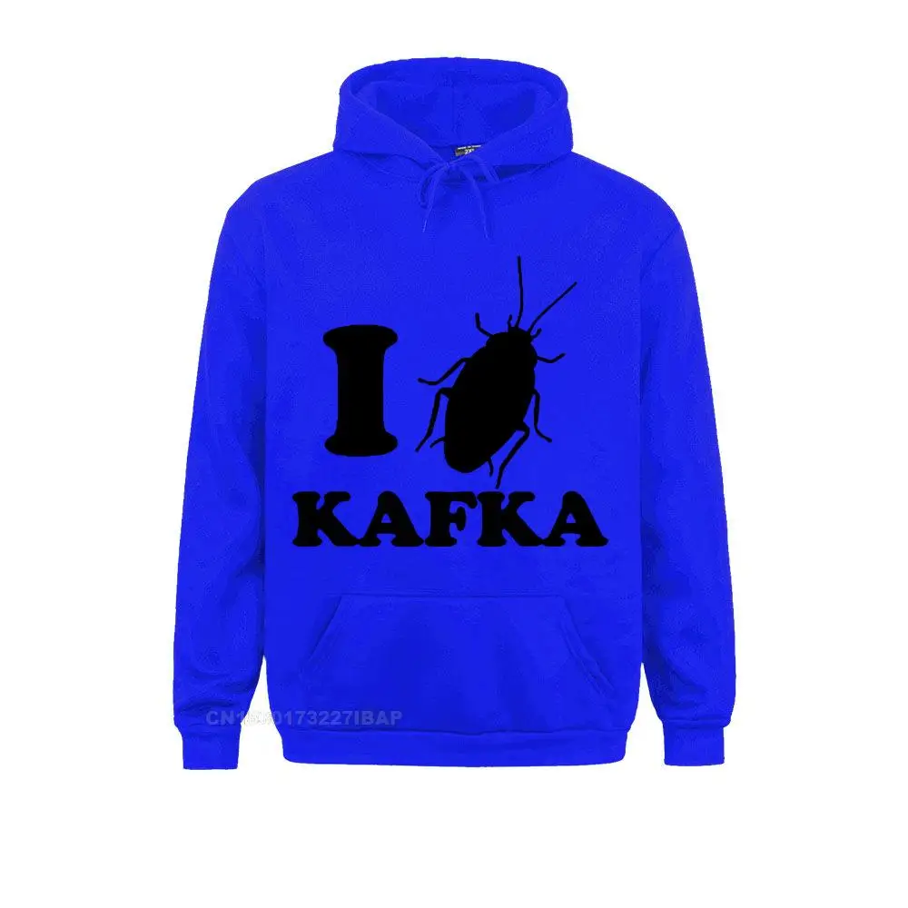 KAFKA Letter Printed Harajuku Hoodies Mens Long Sleeve Cotton Slim Pullovers Harajuku Hoodies Male Sprotwear TEE