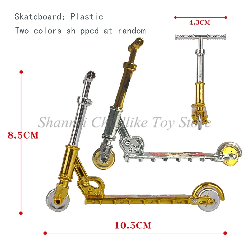 Tech Finger Skateboard Wood Set Two Wheel Mini Scooter Deck Fingerboard Shoes Skateboarding Sneaker Novelty Toys Game Gift Boys