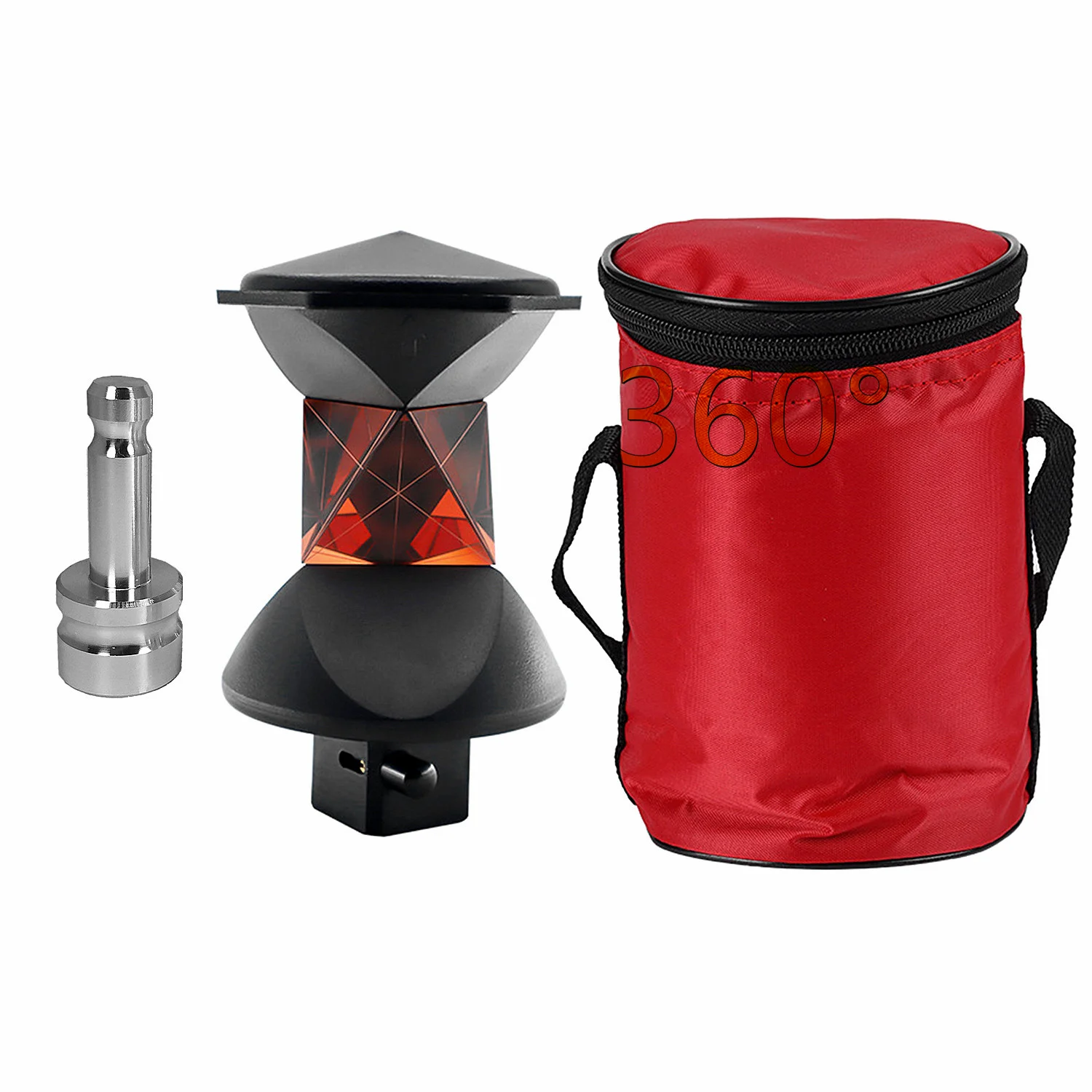 

Prism 360 Degree Reflective Prism For Total Stations Surveying GRZ4 Prism Geography Instrument Accessorie