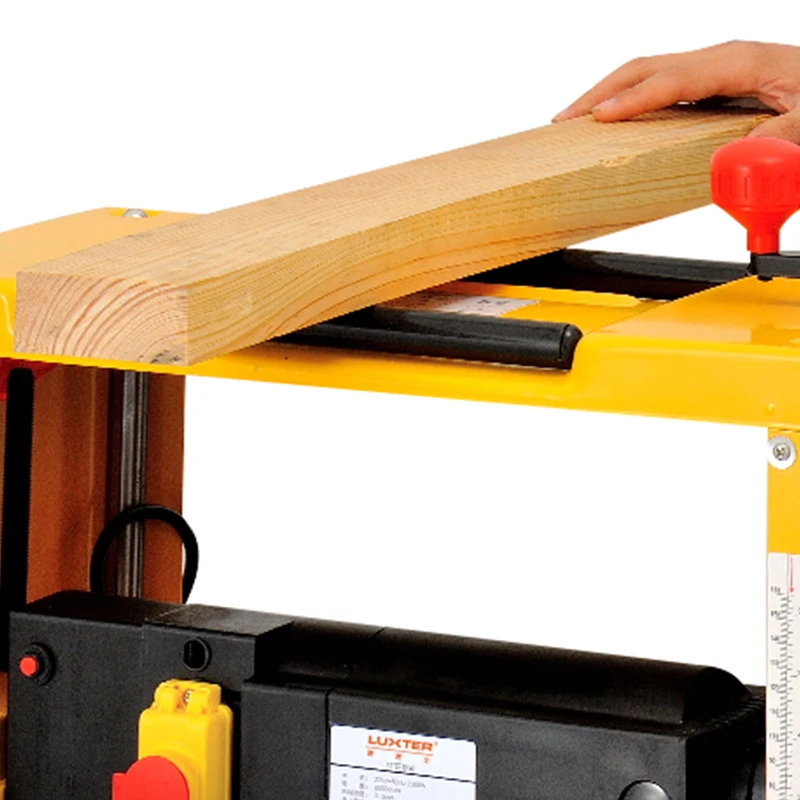 13 Inch Multifunctional Woodworking Planer Machine Small Household High Power Planing Machine 220V Table Bed Sheet Planer Tools