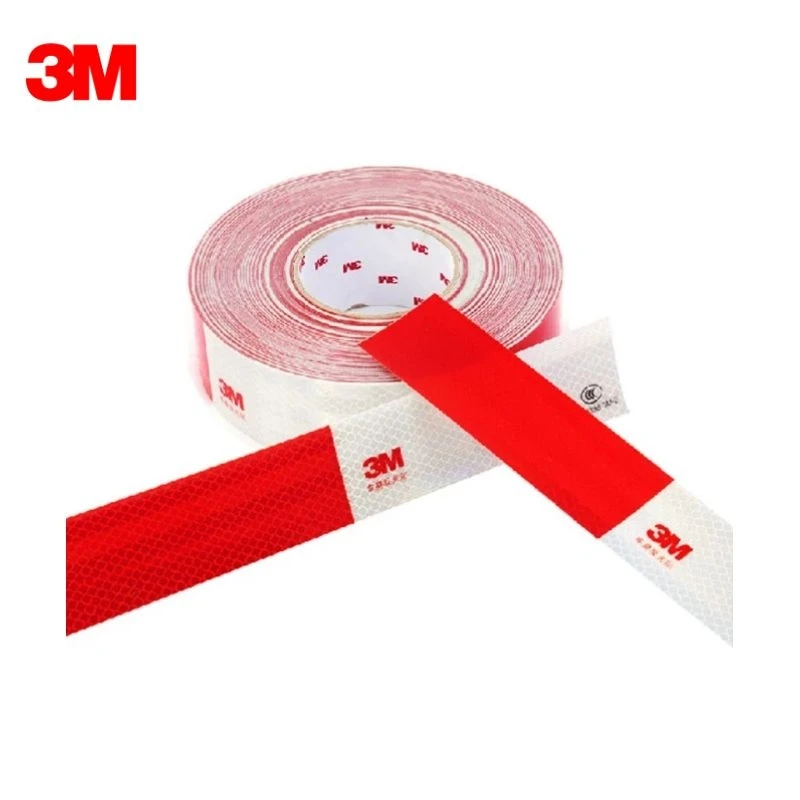 3M Reflective Tape 983D For Car, red &White alternative  Waterproof Sticker，Dropshipping