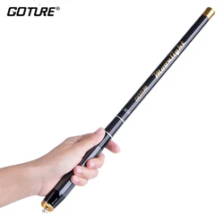 Goture Moonlight Portable Fishing Rod High Carbon Hard Mini Fishing Pole Short Winter Ice Fishing Rod For Carp Perch Pike