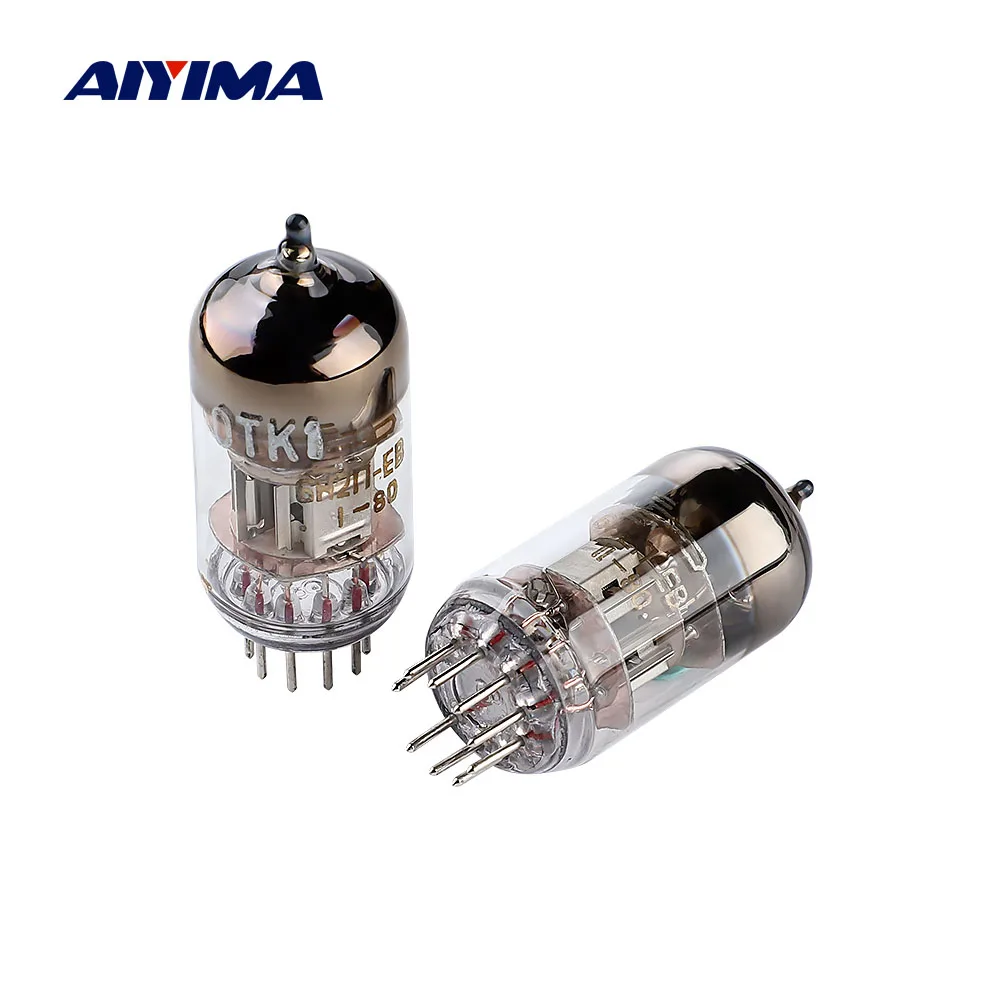 AIYIMA 2Pcs 6H2N-EB Vacuum Tube Amplifier Electron Tube Valve Replace 6N2 6H2N 6H2 For Audio Amplifier