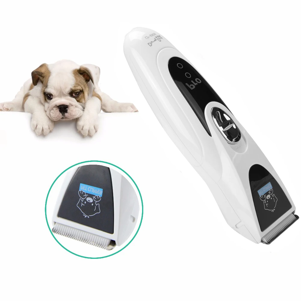 CP6800/MY- 90 Electric Pet Hair Trimmer Grooming Haircut Shaver Machine Powerful Rechargeable Cat Hair Cutting Grooming Clipper