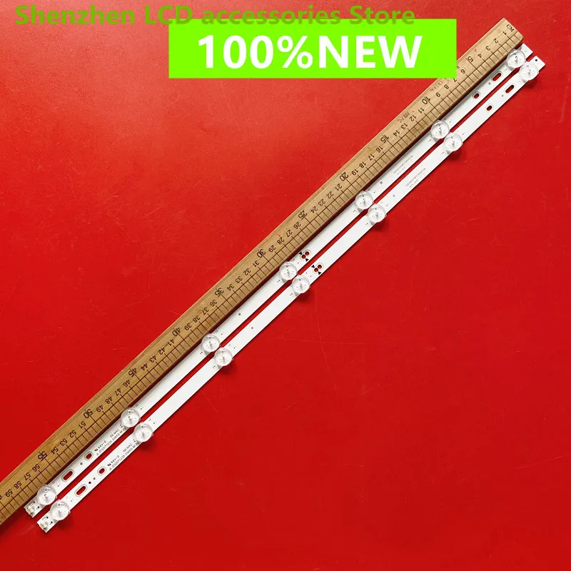 

FOR JL.D32071235-334AS-M Lamp strip aluminum substrate 3V 7LED General LCD TV LED Backlight lens 3V 7LED 100%NEW