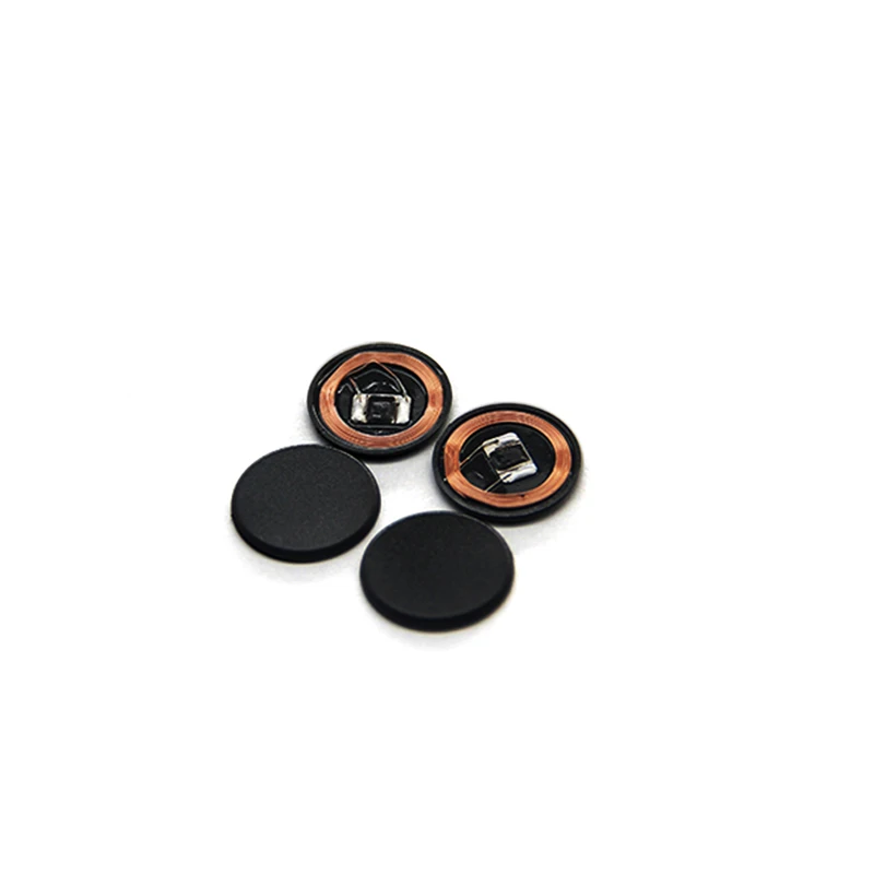 10Pcs/Lot NTAG 216 RFID Laundry Button Tag High Temperature Resistant Durable Washable 30mm NFC Tags for Clothing Management