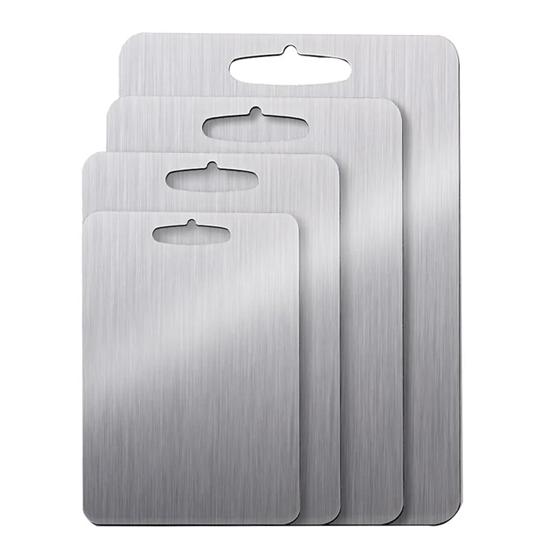 

304 Stainless Steel Vegetable Board Kitchen Domestic Thickened Mould Proof Antibacterial And Odor Free Chopping Board