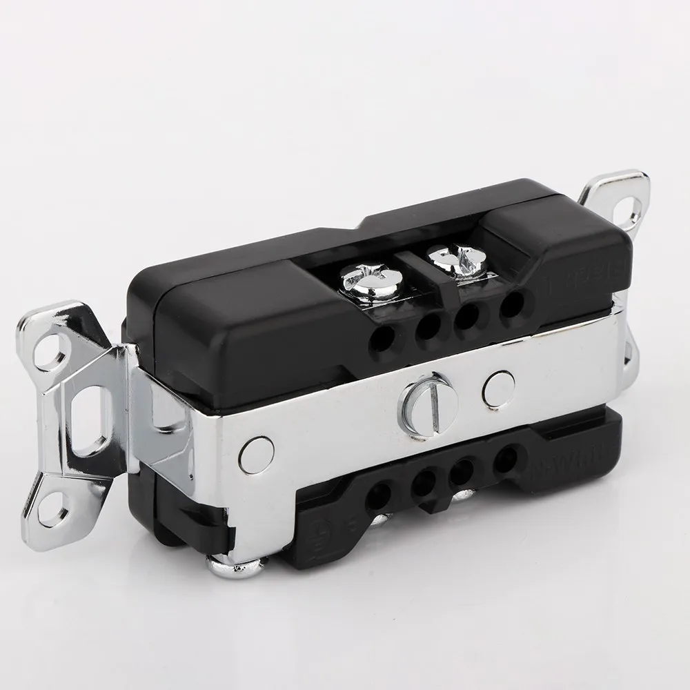 Distribuidor de corriente de pared de alta gama, toma de corriente estándar americano, núcleo de enchufe de pared 20A, audio HIFI especial 86, asiento trasero