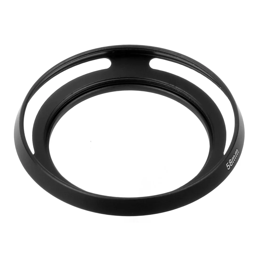 BGNing العالمي المعادن رقيقة جدا جوفاء واسعة الزاوية عدسة هود لكاميرات DSLR 37 39 40.5 43 46 49 52 55 58 62 67 مللي متر اكسسوارات