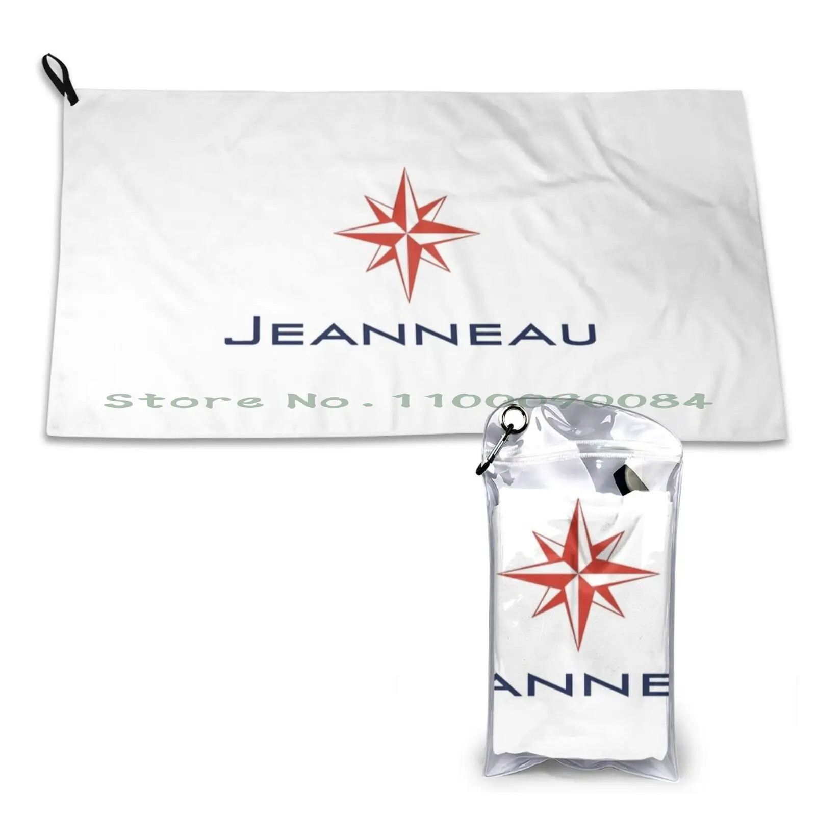 

Jeanneau Yachts Quick Dry Towel Gym Sports Bath Portable Yachts Boat Sailing Fishing Soft Sweat-Absorbent Fast Drying Pocket