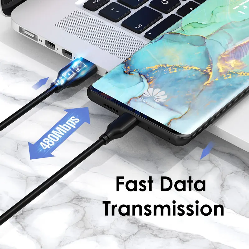 Cable time Micro USB 2,4 ein mobiles Kabel USB-Kabel für Huawei Mate 20 10 Xiaomi Ladekabel Android Phone C277