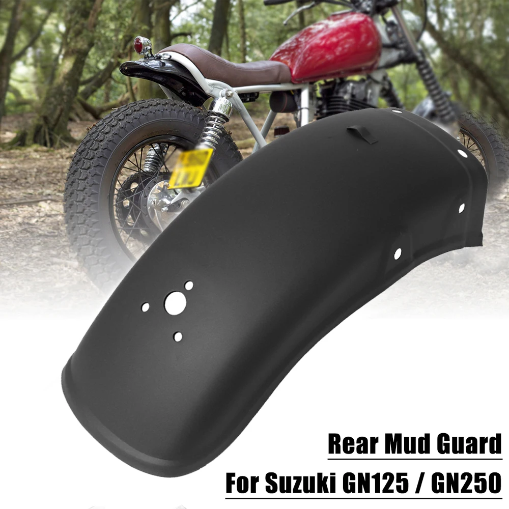 

Motorcycle Rear Fender Mud Flap Mudguard Black Metal Mud Guard Cover Universal For Yamaha/Honda/Suzuki for Chopper Cruiser