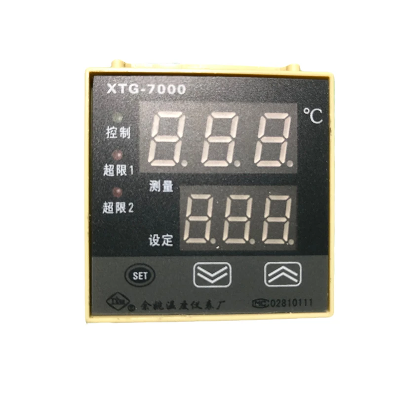 

XTG-740W Yuyao Temperature Instrument Factory XTG-7000 Gongbao XTG-740W Guide Rail Thermostat 0-200 degrees