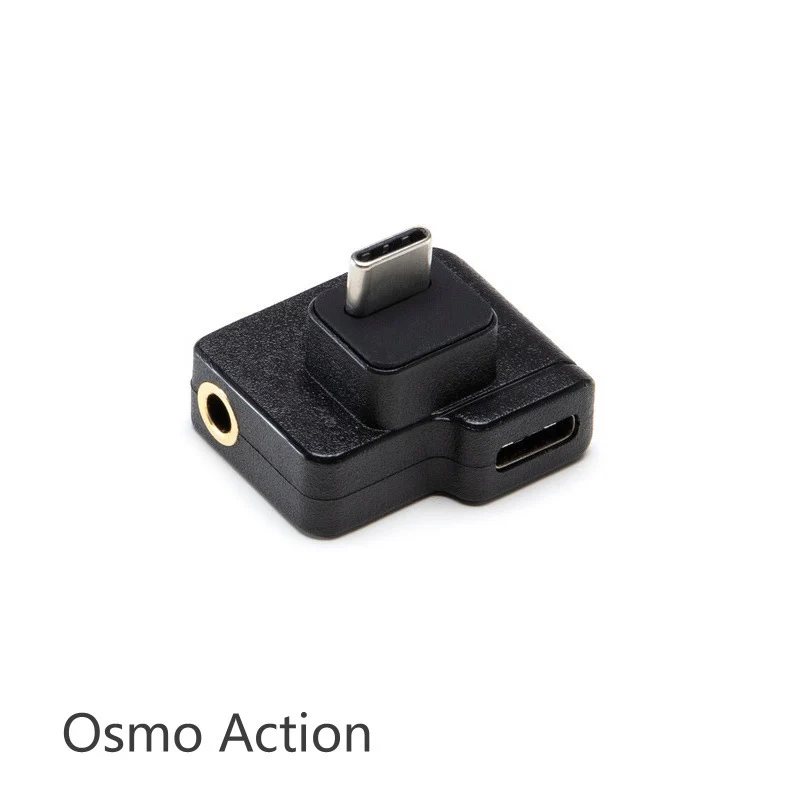 

For DJI Osmo Action 3.5mm adapter/USB-C Adapter use for external 3.5mm microphone original brand new in stock