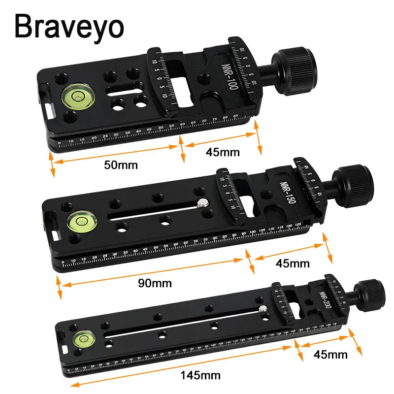 Camera Clamp Quick Release Long Clamp NNR Dslr Stand Slide Plate Tripod Monopod Mount Adapter For Arca Swiss Digital Camera