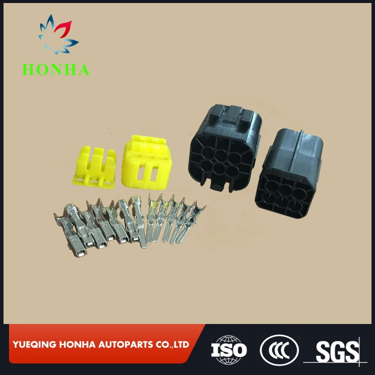 6 Pin 174262-2 174264-2 /174265-7 Waterproof Female Male Automotive Accelerator Pedal Sensor Connector