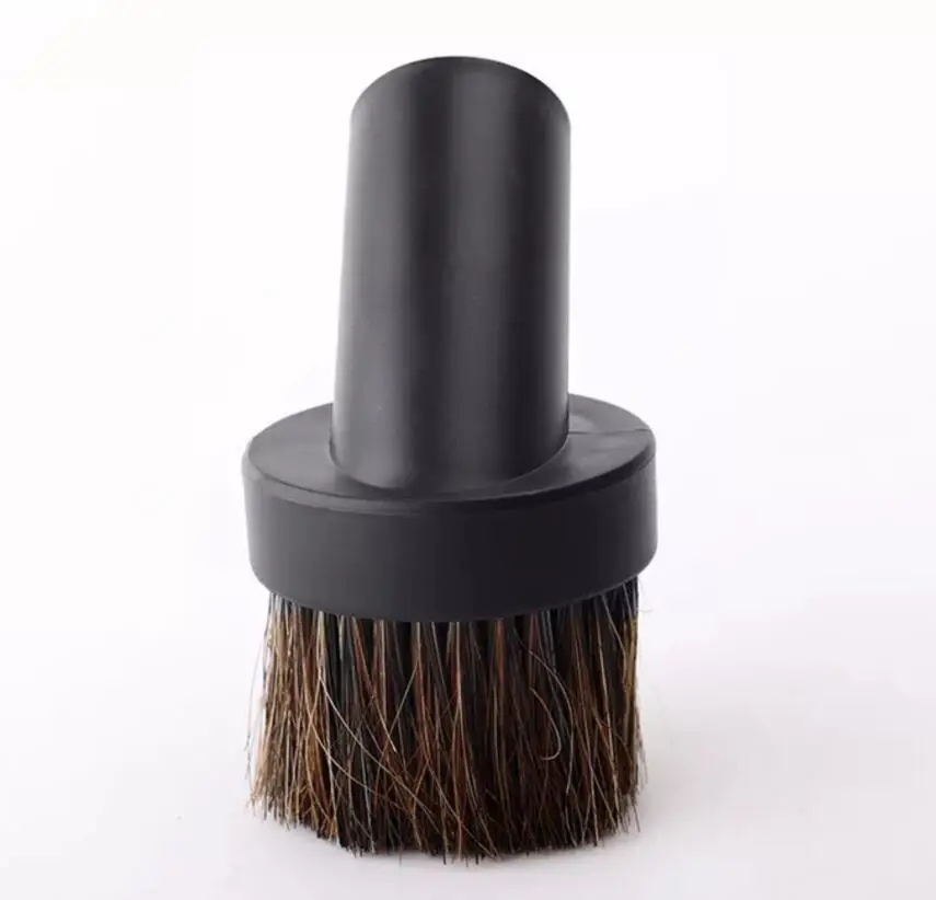 أجزاء المكنسة الكهربائية 32 مم القطر الداخلي فرشاة مستديرة لشعر الحصان الطويل