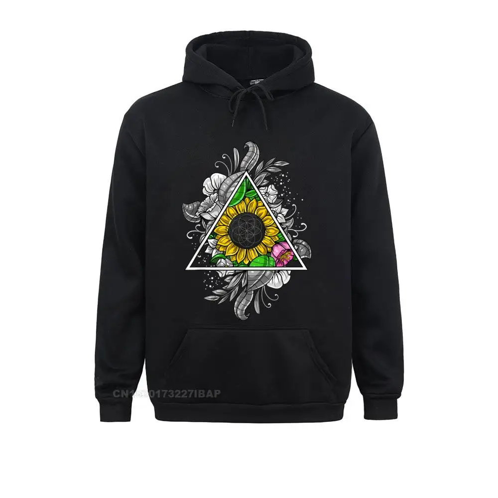 

Sunflower Sacred Geometry Floral Flower Of Life Hippie Women 2021 Discount Men Hoodies Europe Sweatshirts Classic Sportswears