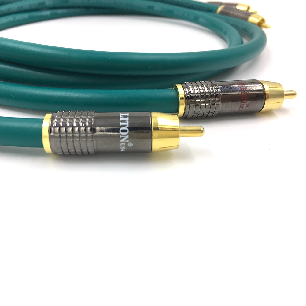 Carbon Fiber RCA Interconnect Cable Cardas Cross RCA Interconnect Audio Cable Amplifier CD DVD player Audio