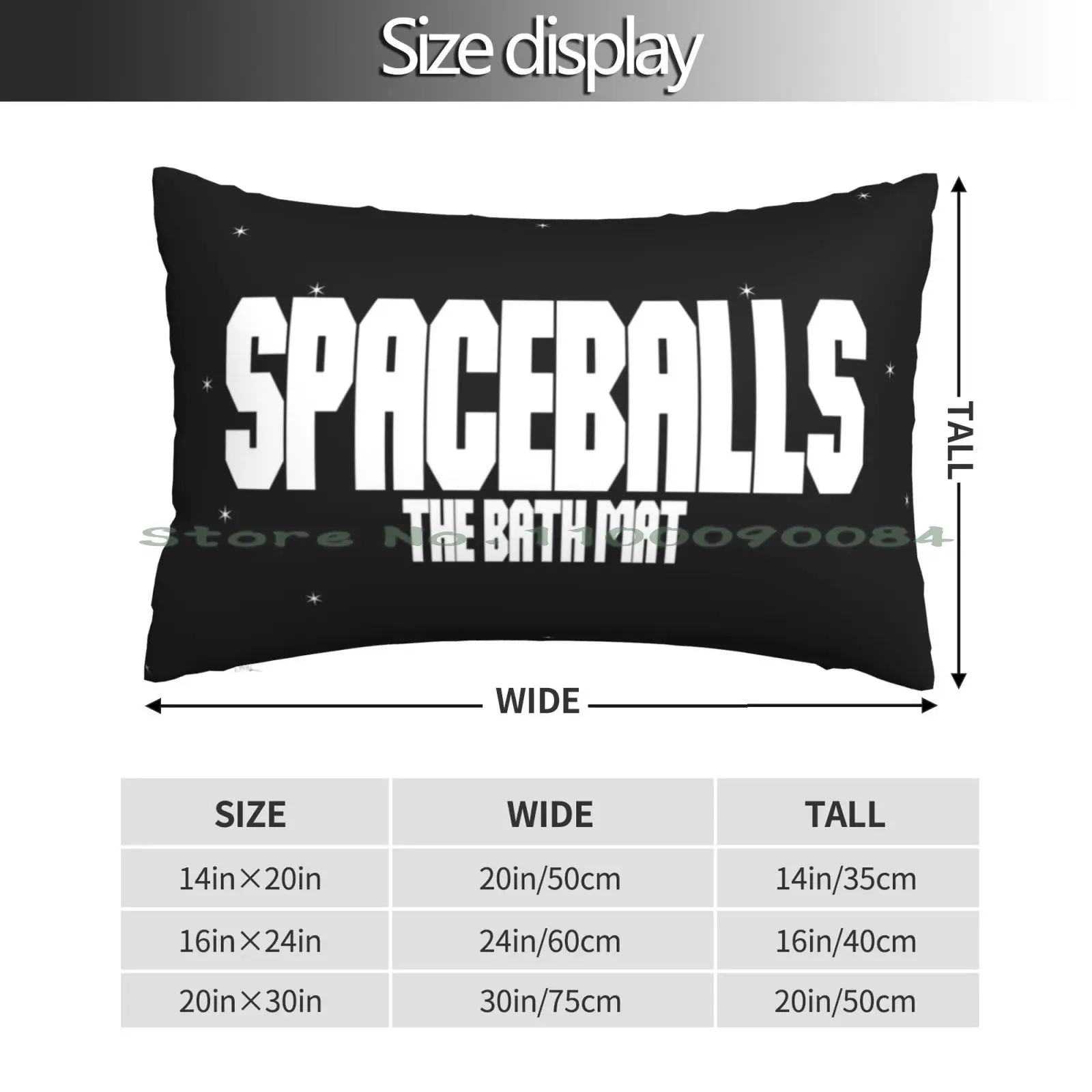 Spaceballs Pillow Case 20x30 50*75 Sofa Bedroom Spaceballs 2 Money Schwartz Parody Dark Helmet Pizza The Hutt Lone Starr Barf