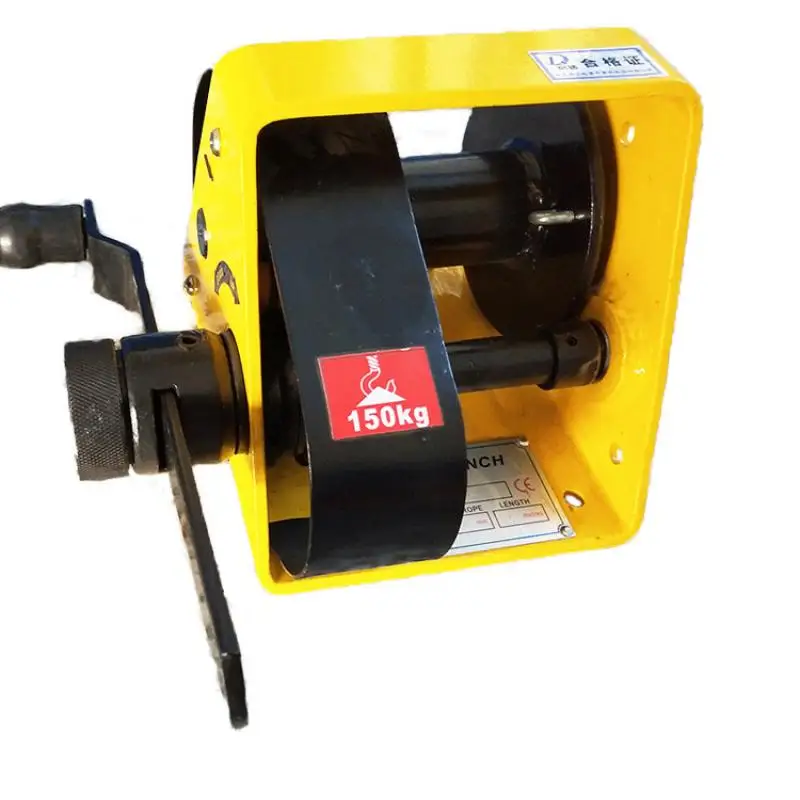 Heavy-Duty Winch with Brake Heavy-Duty Manual Winch Hand-Cranking Traction Machine