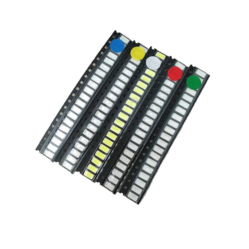 100PCS/LOT 5730 5630 Highlight SMD LED Diode Diodo 3V-3.3V White Red Green Blue Yellow 5.7*3.0 Surface Mount Light Emitting Diod