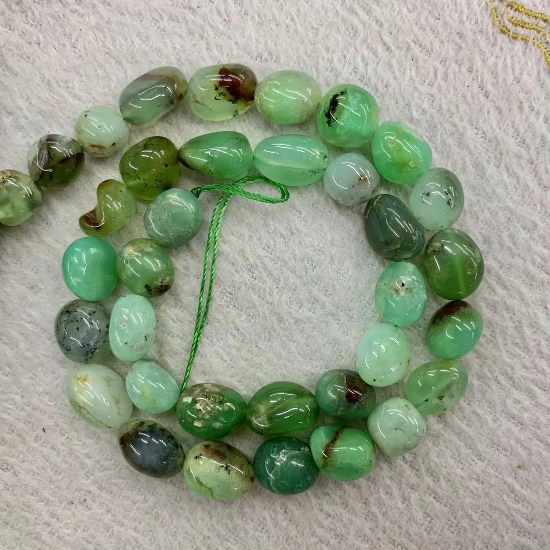 

Chrysoprase Stone Beads Natural Gem stone Diy Loose Beads For Jewelry Making Strand 15" Wholesale !