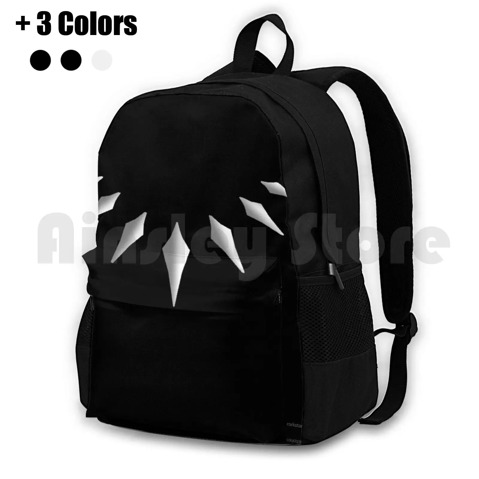 Bow To The King Outdoor Hiking Backpack Riding Climbing Sports Bag Tchalla Golden Wakanda Infinity War King Vibranium Soul