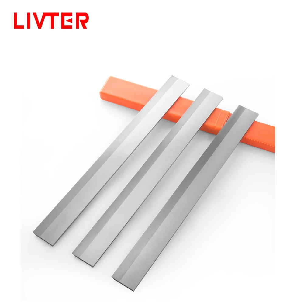 

LIVTER 30mm width tungsten carbide flat straight knife for wood jointer thickness tct planer blade