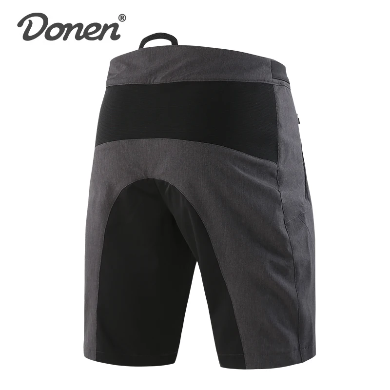 DONEN  Mens Cycling Shorts Mountain Bike Downhill Shorts Loose Outdoor Sports Riding Road MTB Bicycle Short Trousers