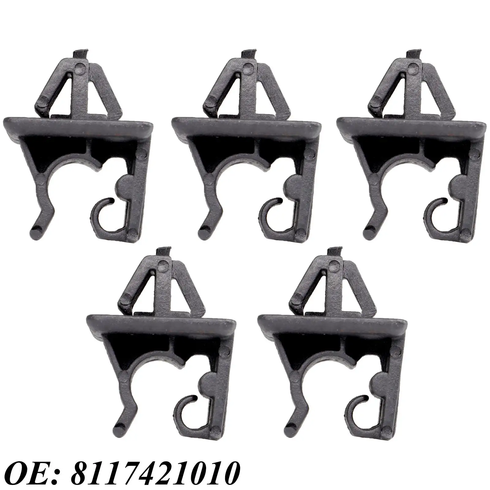 5x Car Bonnet Hood Rod Clip Support Prop Clamp For KIA Sportage Cerato Spectra Sedona Ceed Fastener Retainer Clips 8117421010