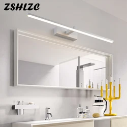 Modern Led Wall Lamp 120 100 80cm Mirror Light Wall Mounted Wall Light Fixture Bathroom Mirror Light Sconce Lamp Black White